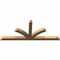 Ekena Millwork Richland Timber Gable Bracket, Western Red Cedar, 72"W x 30"H x 3 1/2"D x 3 1/2"F, 10/12 Pitch GBW072X30X0404RIC00SWR - alternate 4